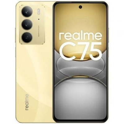 realme C75 17,1 cm (6.72") SIM doble Android 14 4G USB Tipo C 8 GB 256 GB 6000 mAh Oro (Espera 4 dias)